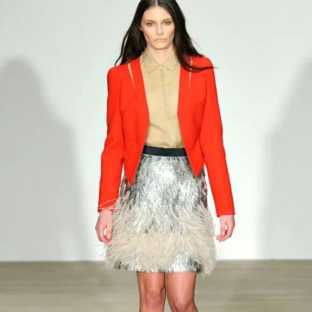 Matthew Williamson — Red Wool Blazer